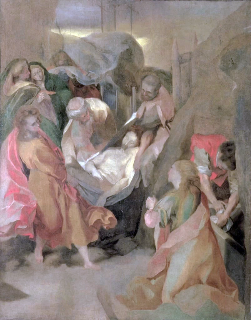 La Sepoltura di Cristo (Bozzetto) - Palazzo Ducale, Urbino, Barocci Federico